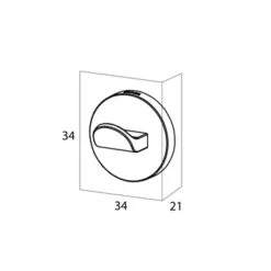 Tiger Noon Zelfklevende Kleine Haak Chroom 15 Tiger Noon Zelfklevende Kleine Haak Chroom -badkamer 123 3149