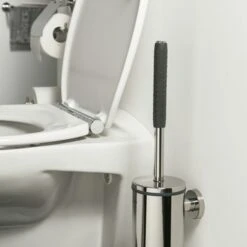 Tiger Toiletborstelhouder Boston Comfort & Safety Hangend Chroom -badkamer 123 3168