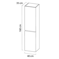 Tiger Karlo Kolomkast Naturel Eiken 160 Cm 9 Tiger Karlo Kolomkast Naturel Eiken 160 Cm -badkamer 123 317