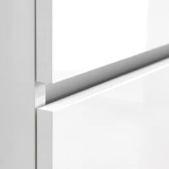 Tiger Karlo Badkamermeubel 120 Cm Hoogglans Wit Met Wastafel Zwart -badkamer 123 32