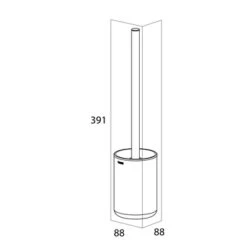 Tiger Toiletborstelhouder Cooper Vrijstaand -badkamer 123 3269
