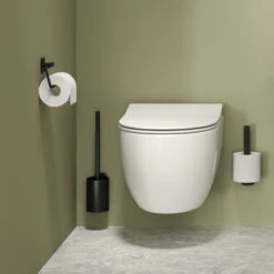Tiger Wc-Borstelhouder Colar Zwart -badkamer 123 3301