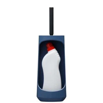 Tiger Toiletborstelhouder TESS Met Opbergfunctie Vrijstaand En Swoop Borstel Flexibel Blauw/zwart 4 Tiger Toiletborstelhouder TESS Met Opbergfunctie Vrijstaand En Swoop Borstel Flexibel Blauw/zwart - Afbeelding 2
