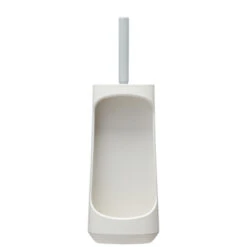Tiger Toiletborstelhouder TESS Met Opbergfunctie Vrijstaand En Swoop Borstel Flexibel Wit/lichtgrijs -badkamer 123 3401