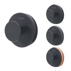 Tiger Haak Urban Groot Zwart 11 Tiger Haak Urban Groot Zwart -badkamer 123 3435