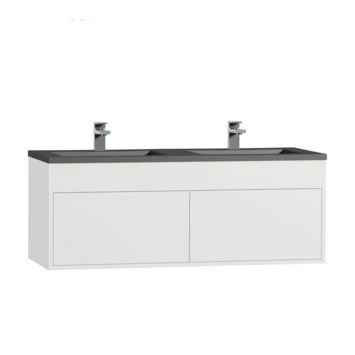 Tiger Helsinki Badkamermeubel 120 Cm Hoogglans Wit Met Wastafel Polybeton Zwart 3 Tiger Helsinki Badkamermeubel 120 Cm Hoogglans Wit Met Wastafel Polybeton Zwart