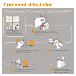 Tiger Toiletborstelhouder Colar Hangend Chroom -badkamer 123 3599