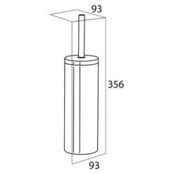 Tiger Boston Toiletborstelgarnituur RVS -badkamer 123 3623