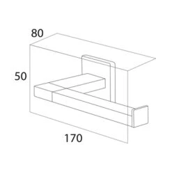 Tiger Toiletrolhouder Items RVS -badkamer 123 3627