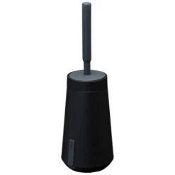 Tiger Toiletborstelhouder TESS Met Swoop Borstel Flexibel Zwart/antraciet -badkamer 123 3666