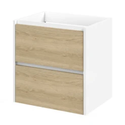 Tiger Reverse Meubelset Met 2 Lades 60 Cm Naturel Eik / Mat Wit Inclusief Oval Wastafel Mat Wit 17 Tiger Reverse Meubelset Met 2 Lades 60 Cm Naturel Eik / Mat Wit Inclusief Oval Wastafel Mat Wit -badkamer 123 367