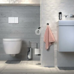 Toiletrolhouder Tiger Noon Chroom -badkamer 123 3703