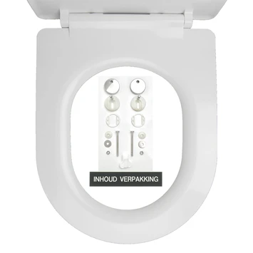 Tiger WC Bril Carter Wit Met Softclose 12 Tiger WC Bril Carter Wit Met Softclose - Afbeelding 10