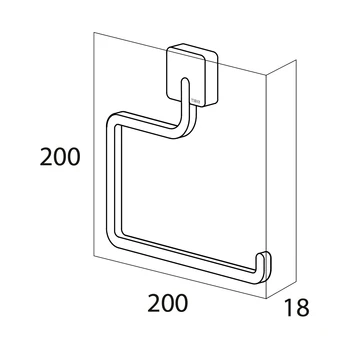 Tiger Toiletrolhouder Impuls RVS 6 Tiger Toiletrolhouder Impuls RVS - Afbeelding 4