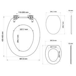 Tiger WC Bril Reno Wit MDF Met Softclose -badkamer 123 3862