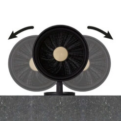 Tiger Tune Toiletborstelhouder Geborsteld Messing/mat Zwart -badkamer 123 3880