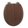 Tiger WC Bril Douglas Walnoot Hout Met Softclose -badkamer 123 4003