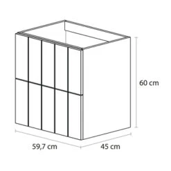 Tiger Maryport Badkamermeubelset 60 Cm Mat Wit Met Matzwarte Polybeton Wastafel En Matzwarte Grepen 21 Tiger Maryport Badkamermeubelset 60 Cm Mat Wit Met Matzwarte Polybeton Wastafel En Matzwarte Grepen -badkamer 123 404