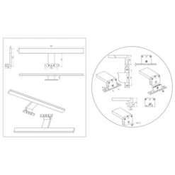 Tiger Spiegelverlichting Aurel Chroom 40 Cm 4000K 20 Tiger Spiegelverlichting Aurel Chroom 40 Cm 4000K -badkamer 123 4200