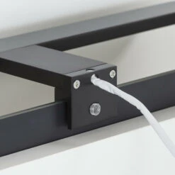 Tiger Spiegelverlichting Ancis Zwart 60cm 26 Tiger Spiegelverlichting Ancis Zwart 60cm -badkamer 123 4228