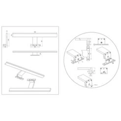 Tiger Spiegelverlichting Eros Chroom 30cm 4000k -badkamer 123 4241