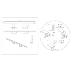 Tiger Spiegelverlichting Ayla 7440 LED 74cm -badkamer 123 4264