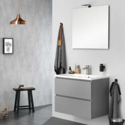 Tiger Spiegelverlichting Yaro Aluminium Zwart 17cm 4000K -badkamer 123 4268