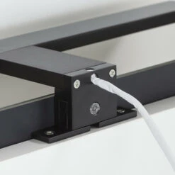 Tiger Spiegelverlichting Yaro Aluminium Zwart 17cm 4000K -badkamer 123 4273