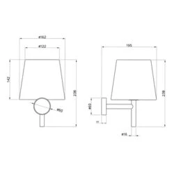 TIGER Spiegelverlichting Castor 30 LED -badkamer 123 4298