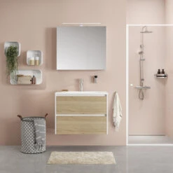 Tiger Spiegelverlichting Ancis Wit 60cm -badkamer 123 4326