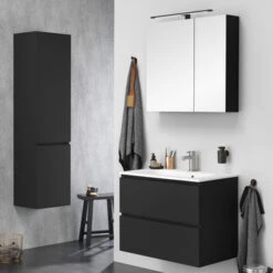 Tiger Kolomkast Karlo Zwart Mat 13 Tiger Kolomkast Karlo Zwart Mat -badkamer 123 472