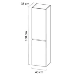 Tiger Kolomkast Karlo Zwart Mat 17 Tiger Kolomkast Karlo Zwart Mat -badkamer 123 476