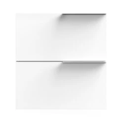 Tiger Badmeubelset Pocket 60 Cm Met 2 Lades Wit Incl. Looppoten -badkamer 123 487