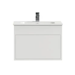 Tiger Helsinki Badkamermeubel 60 Cm Hoogglans Wit Met Wastafel Keramiek Wit -badkamer 123 580