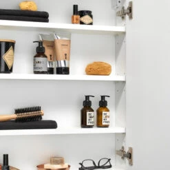 Tiger Spiegelkast S-Line 80cm Sneeuwwit -badkamer 123 643