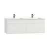 Tiger Helsinki Badkamermeubel 120 Cm Hoogglans Wit Met Wastafel Keramiek Hoogglans Wit -badkamer 123 870